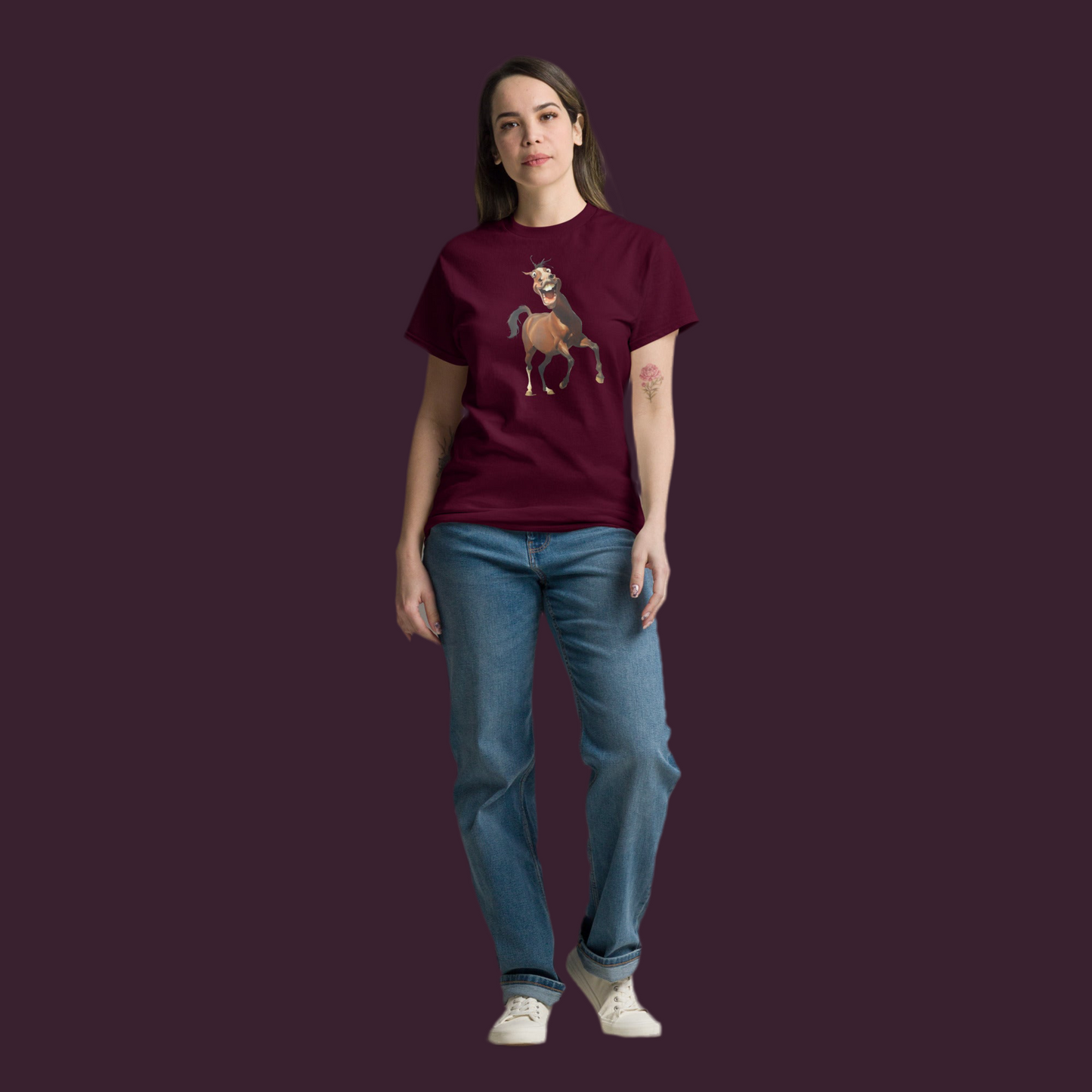 Pferd - Klassisches Unisex T-Shirt